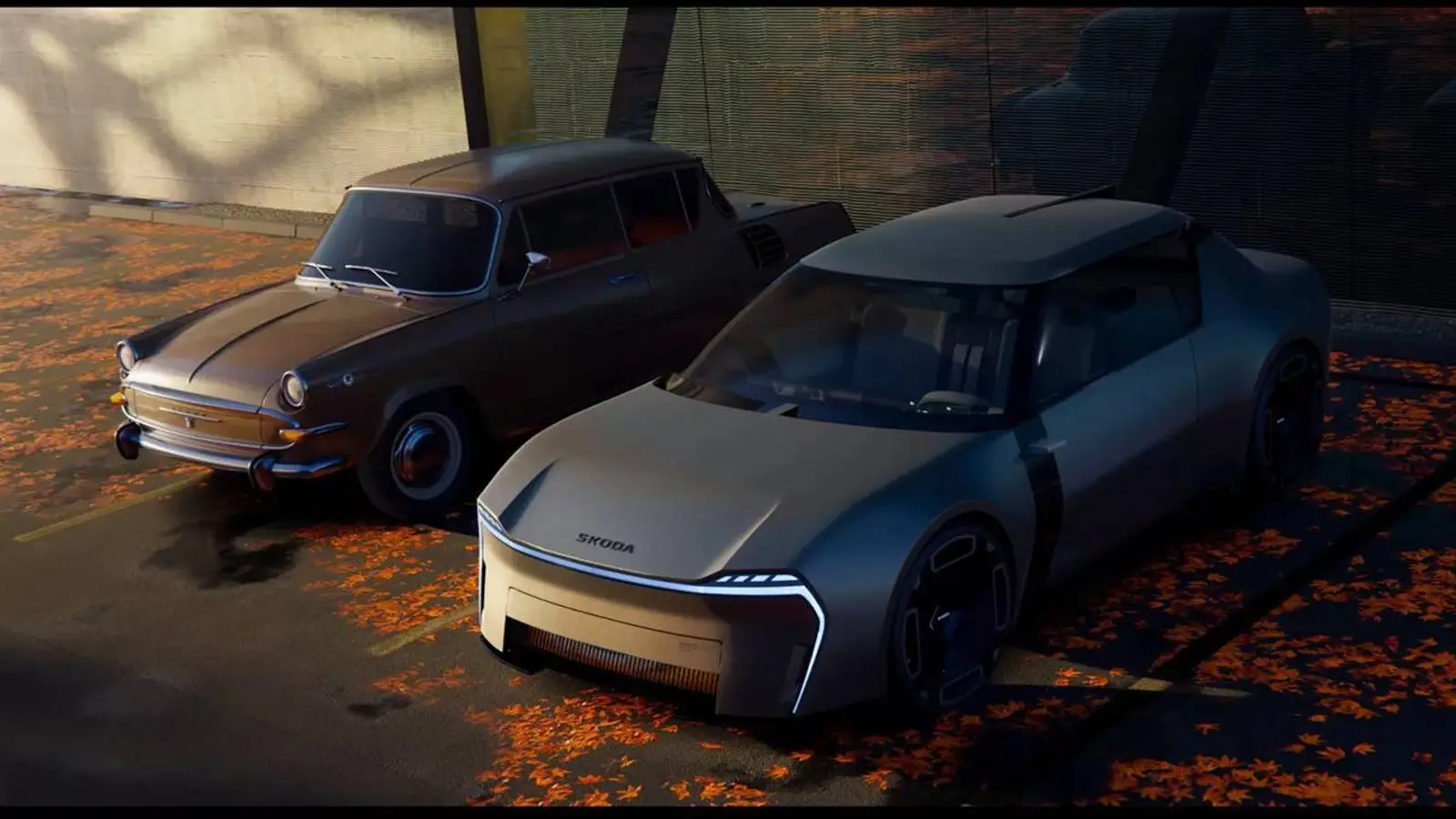 Skoda 1000 MBX Electric Concept Coupe