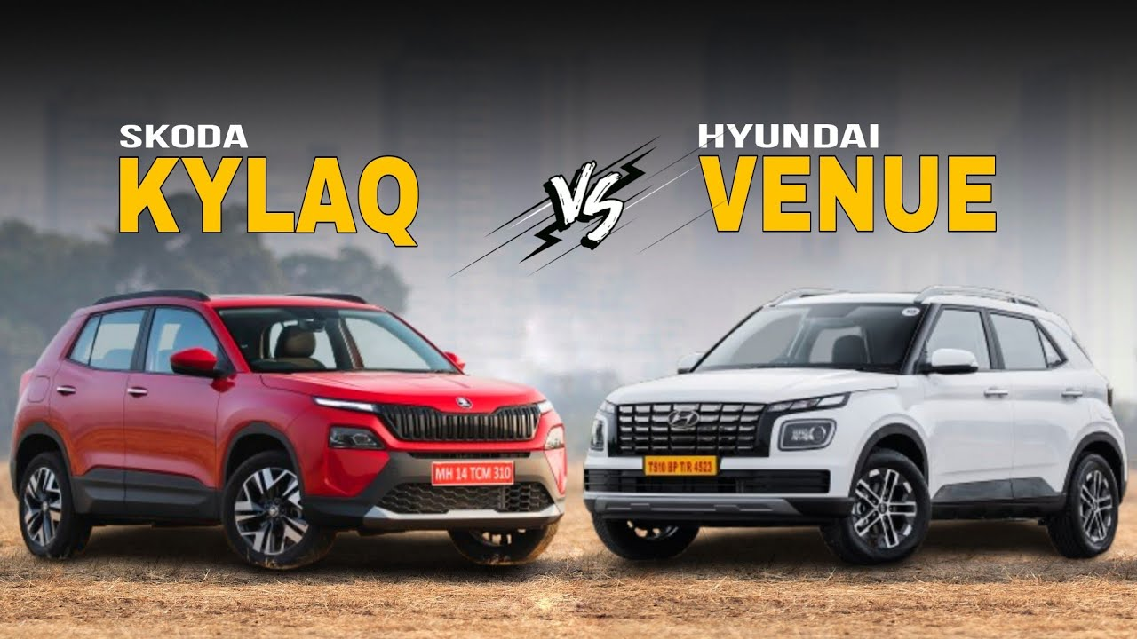 हुंडई वेन्यू 2025 बनाम स्कोडा क़ायलाक