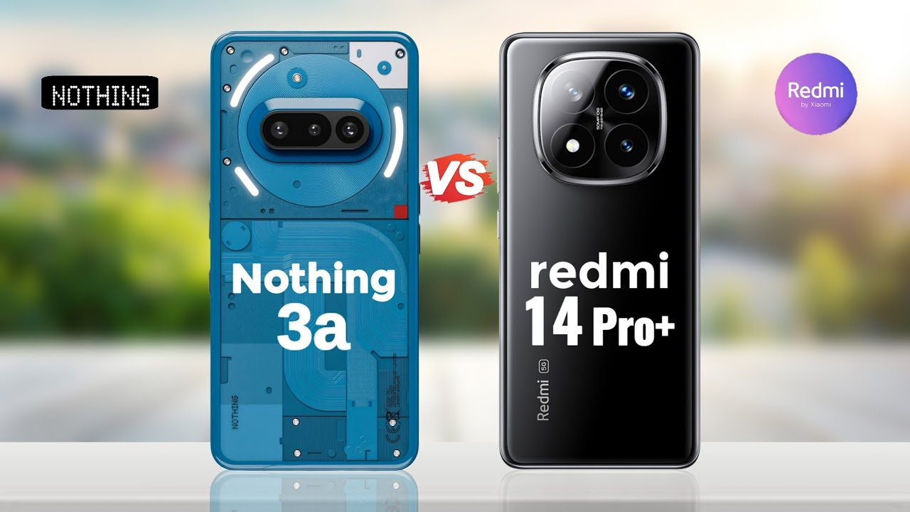 Redmi Note 14 Pro Plus vs Nothing Phone 3
