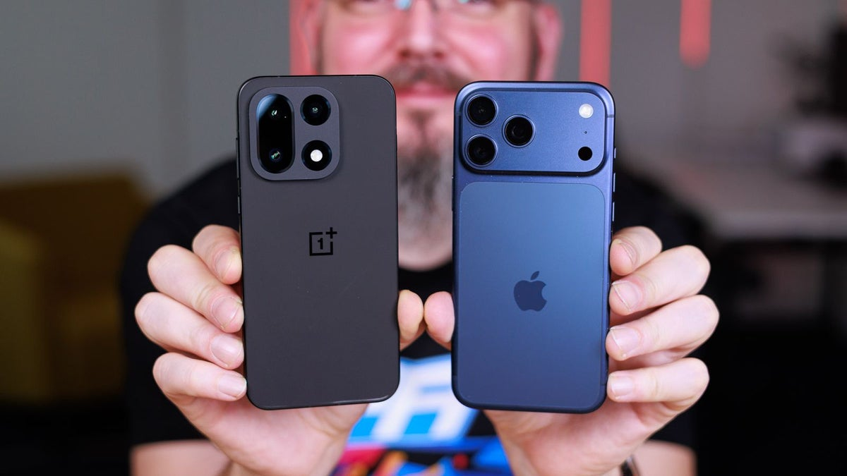 OnePlus 15 vs iPhone 17 Pro Max