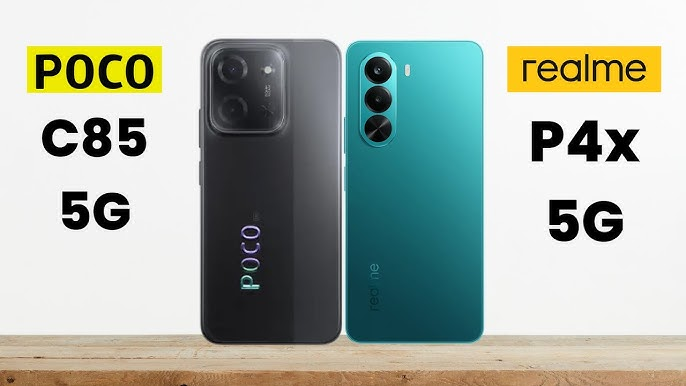 Poco C85 vs Realme P4x